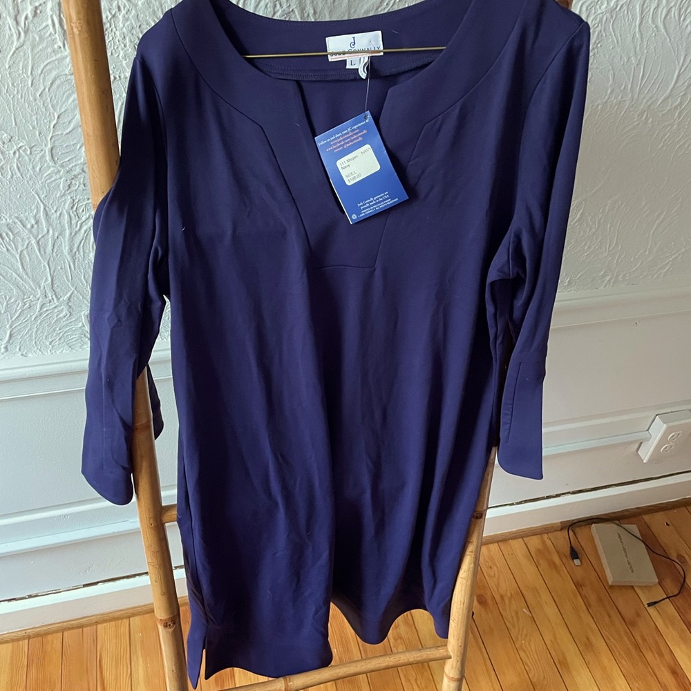 Navy Work Dress